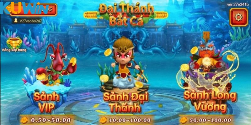 Trò chơi liên kết hoàn hảo giữa game bắn cá và chủ đề Tây Du Ký